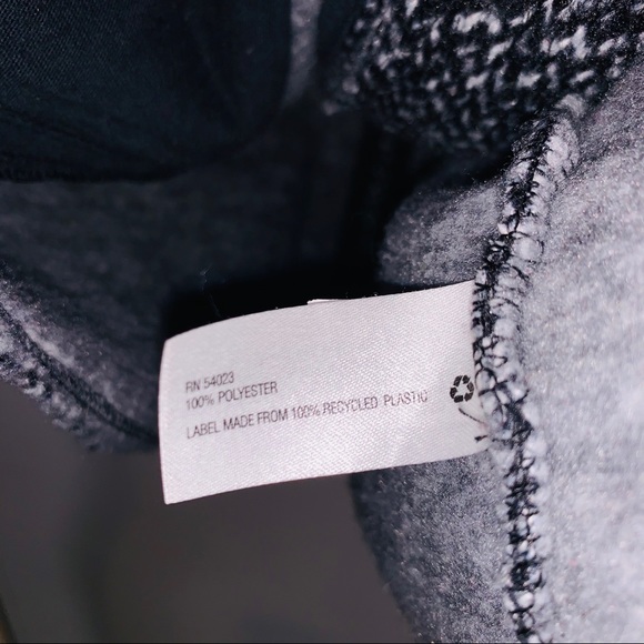 Gap grey knit zippered blazer jacket womens large - Picture 6 of 7